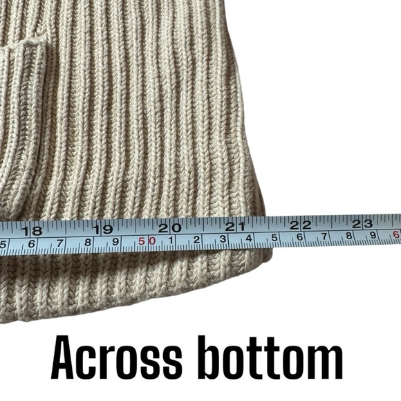 Sutton Studio Bloomingdale’s 100% cotton ribbed knit button down cardigan XL - Picture 7 of 10